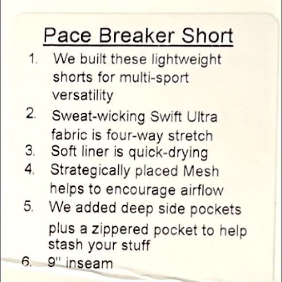 🦄 RARE Lululemon Seawheeze 2015 Shorts - Picture 11 of 11